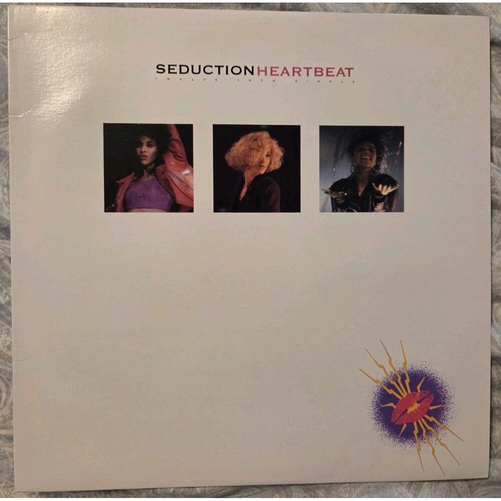 Seduction Heartbeat - 1990 - Vendetta Records VE-7034 Vinyl 12" Single excellent